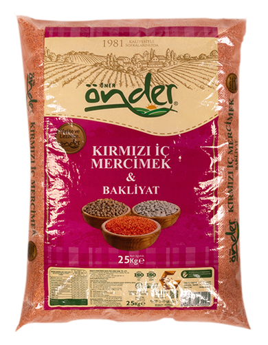 Mercimek 25 KG